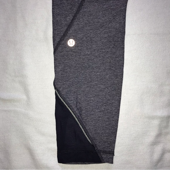 Lululemon Inspire Tight II (Mesh) 8 Heathered Naval Blue - Picture 8 of 11